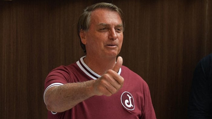 Brazil's ex-president Jair Bolsonaro. Credit: AFP Photo