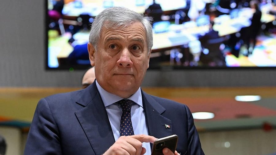 Italian Foreign Minister Antonio Tajani. Credit: Reuters 