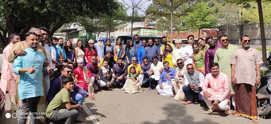 On Sunday, about 125 bikers were in attendance at the event in Lalbagh, with their vintage bikes on display.
