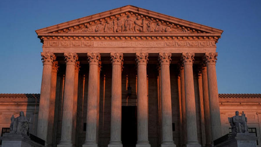 View of US Supreme Court. Credit: Reuters File Photo