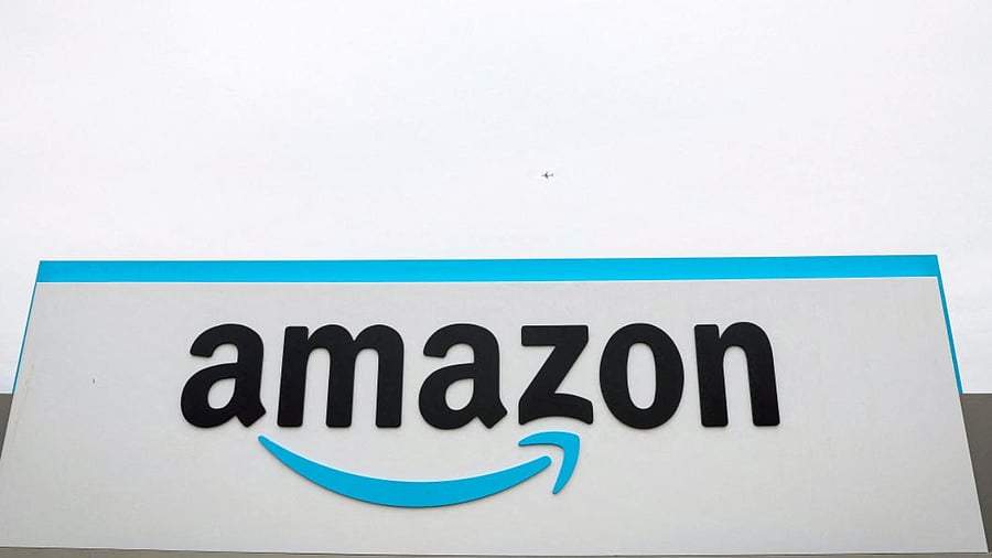 File photo of the Amazon logo. (Representative image). Credit: Reuters Photo