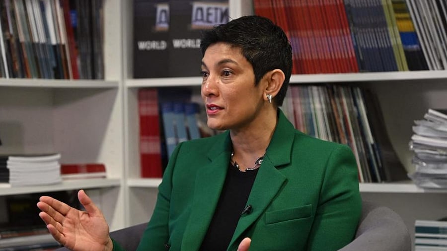 Acting Executive Director of Human Rights Watch Tirana Hassan. credit: AFP Photo