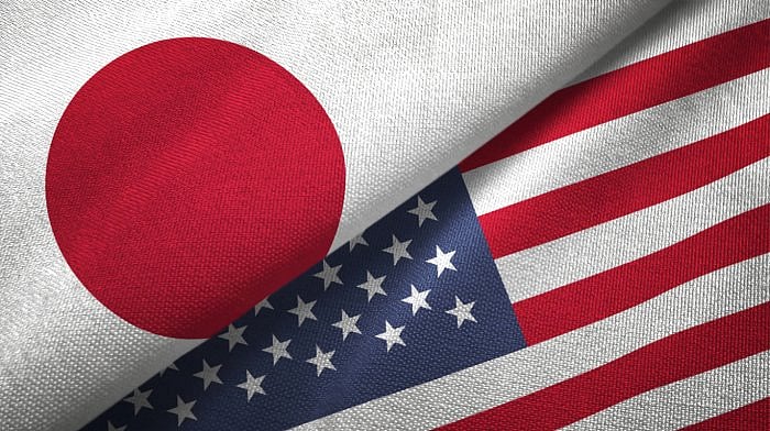 <div class="paragraphs"><p>Japan and US flags. </p></div>