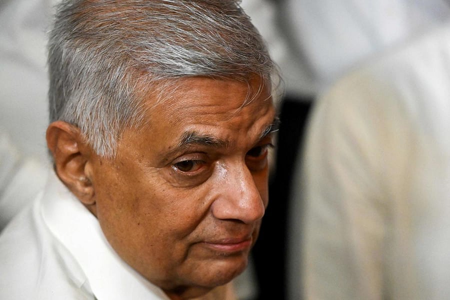 Ranil Wickremesinghe. Credit: AFP Photo