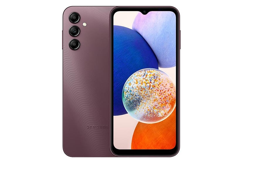 Galaxy A14 5G. Credit: Credit: Samsung India