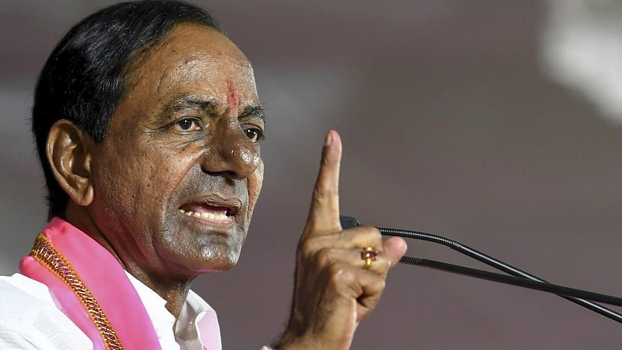 K Chandrashekar Rao. Credit: PTI Photo