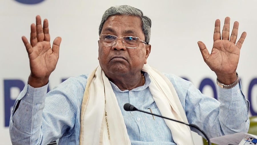 Congress's Siddaramaiah. Credit: PTI Photo