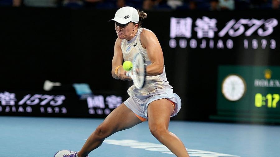 Poland's Iga Swiatek. Credit: AFP Photo