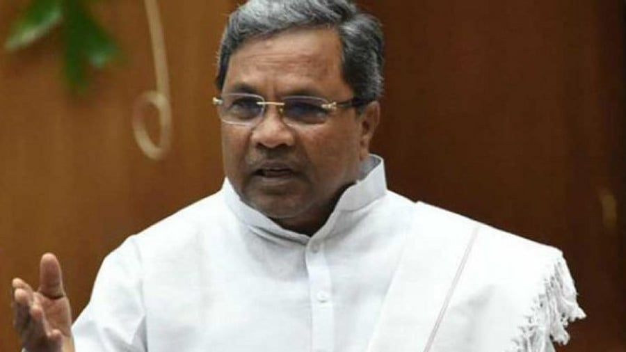 Siddaramaiah file photo. Credit: DH Photo