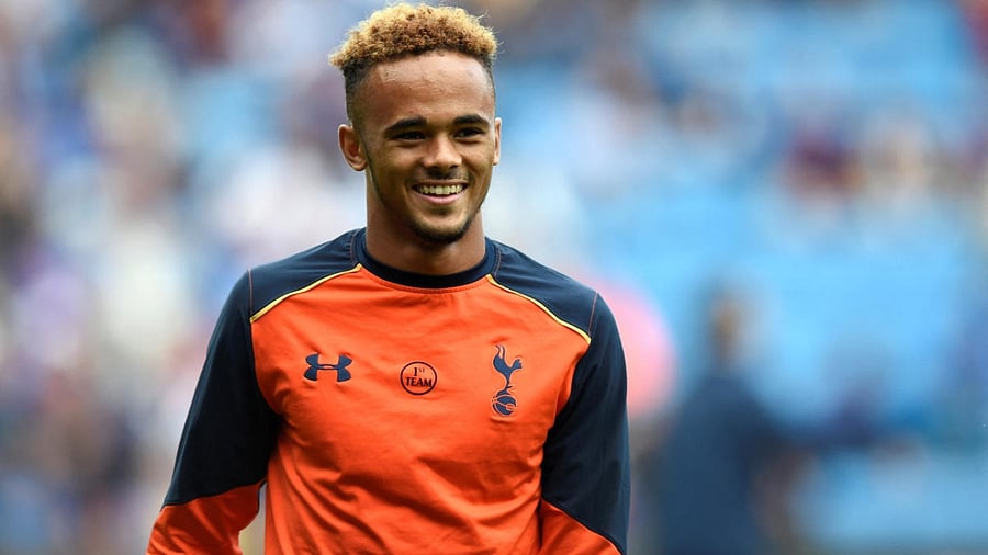 Footballer Anton Walkes during his time with Tottenham. Credit: Reuters File Photo