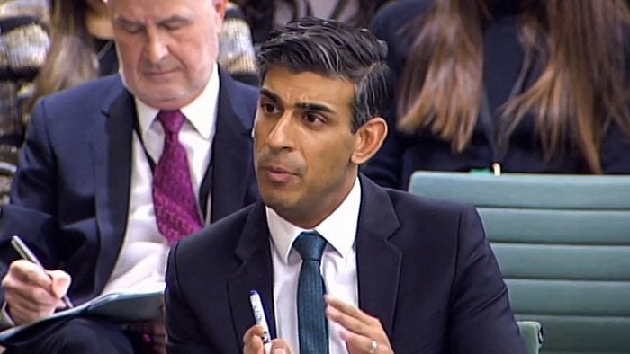 UK Prime Minister Rishi Sunak. Credit: AFP Photo
