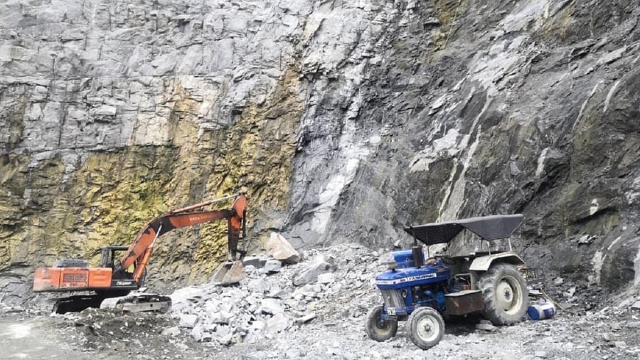 Quarrying. Representative Image. Credit: DH Photo