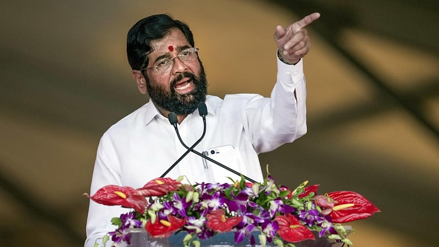 Maharashtra Chief Minister Eknath Shinde. Credit: PTI Photo