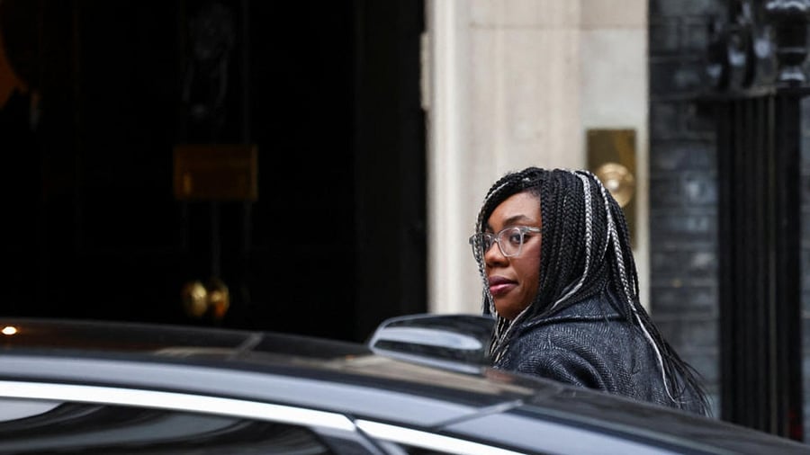 British trade minister Kemi Badenoch. Credit: Reuters Photo