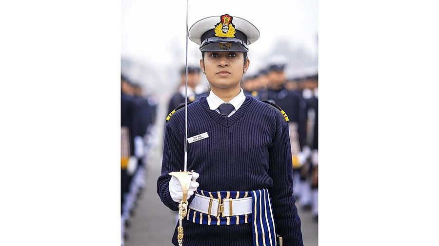 Lt Commander Disha Amrith. Credit: Special Arrangement