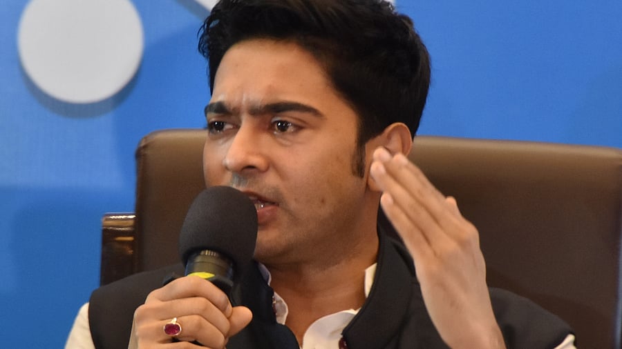 Trinamool Congress national general secretary Abhishek Banerjee. Credit: PTI Photo