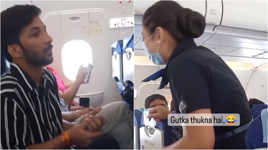 Screengrab of the video shared on Instagram. Credit: Instagram / @govindsharma 5906