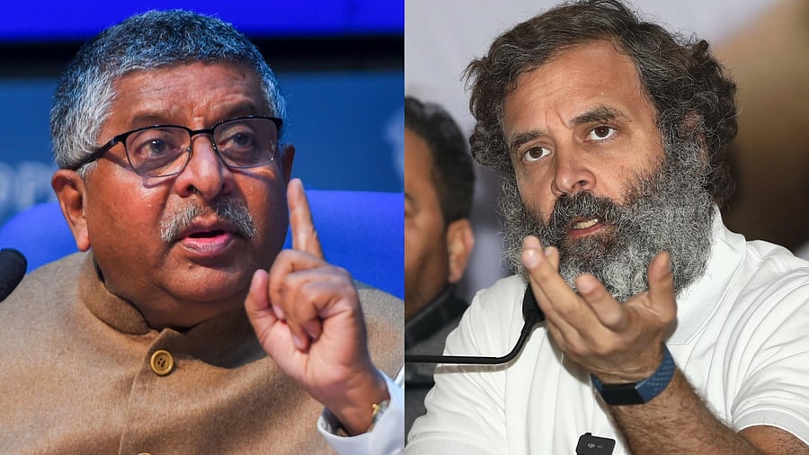 Ravi Shankar Prasad, Rahul Gandhi: PTI Photos