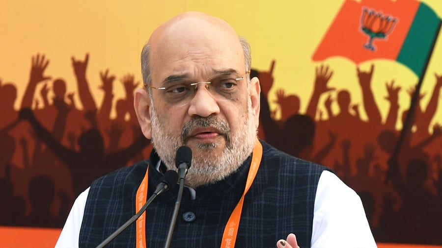Union Minister Amit Shah. Credit: IANS Photo