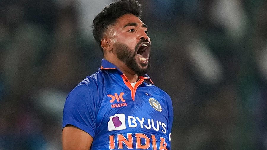 India's Mohammed Siraj. Credit: PTI Photo