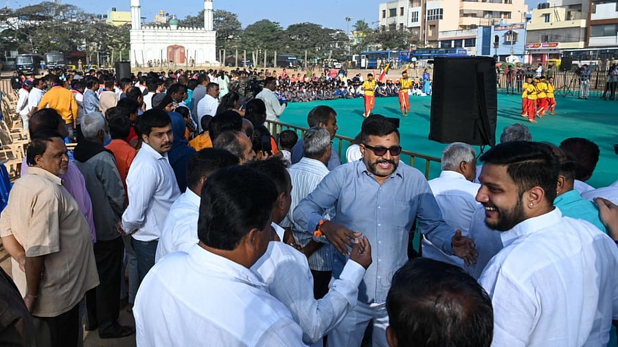 Republic day celebrations. Credit: DH Photo
