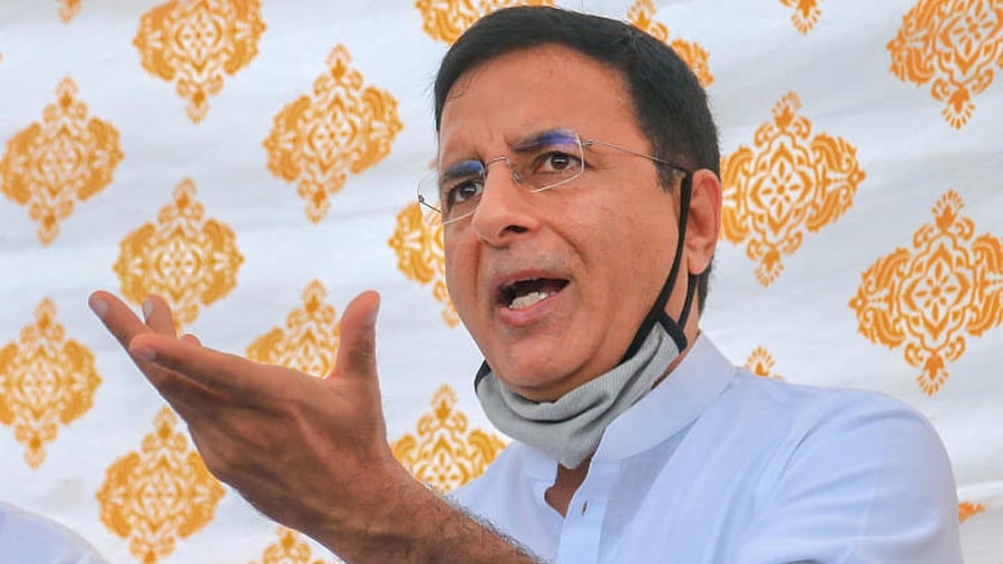 Congress general secretary Randeep Surjewala. Credit: PTI File Photo