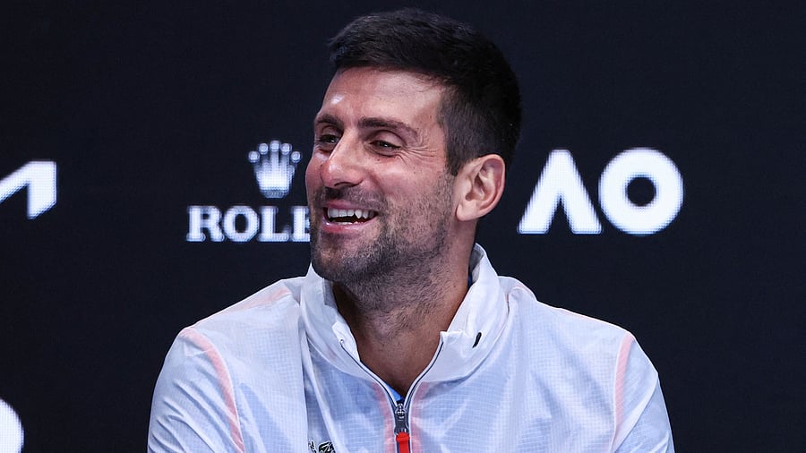 Novak Djokovic. Credit: AFP Photo