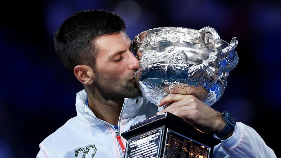 Novak Djokovic. Credit: AFP Photo