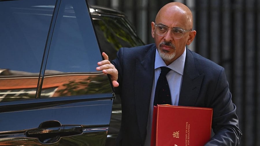 File photo of Nadhim Zahawi. Credit: AFP