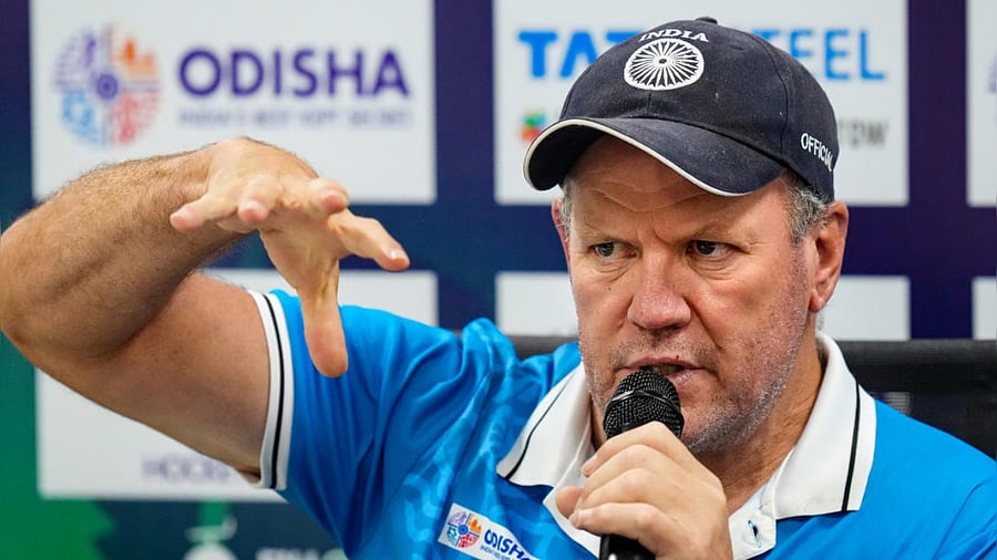 India Hockey head coach Graham Reid. credit: PTI Photo