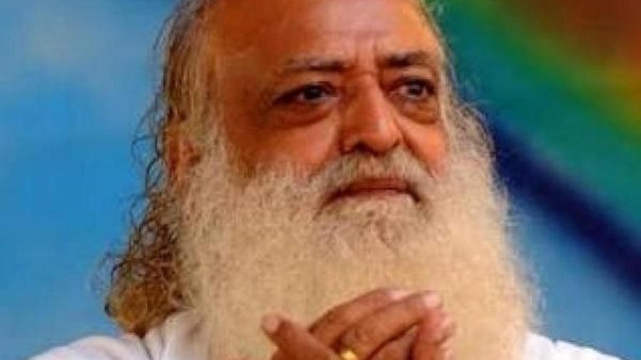 Convicted godman Asaram Bapu. Credit: IANS Photo