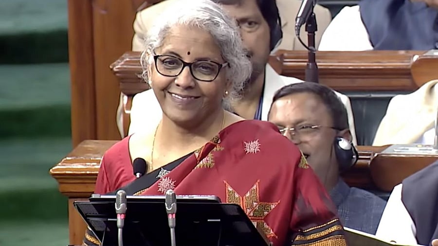 Finance Minister Nirmala Sitharaman. Credit: IANS Photo