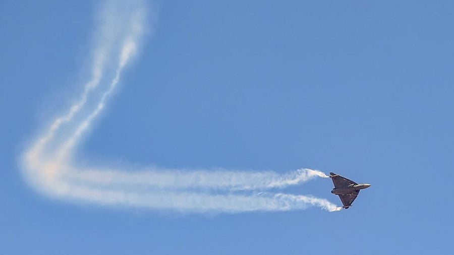 File photo of an LCA Tejas at AERO India air show in 2019. Credit: PTI 