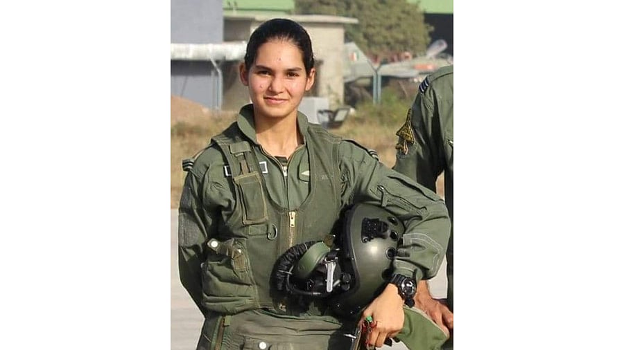 Sqdn Ldr Avani Chaturvedi. Credit: DH Photo