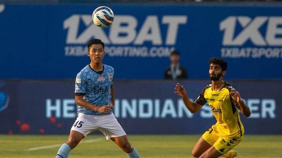 Mumbai are still on the top of the ISL table with 43 points from 17 matches, seven points more than Hyderabad. Credit: IANS Photo