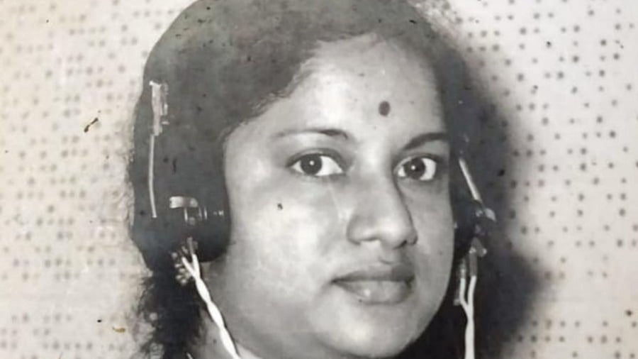 Vani Jairam. Credit: IANS Photo