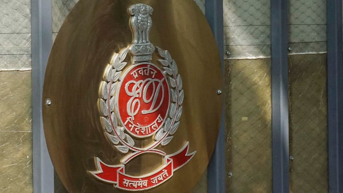 The Enforcement Directorate logo. Credit: PTI Photo