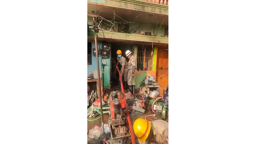 Police said Mary lived with her daughter Priya, who had stepped out during the accident. The women made a living by selling food on the street. Credit: Special Arrangement