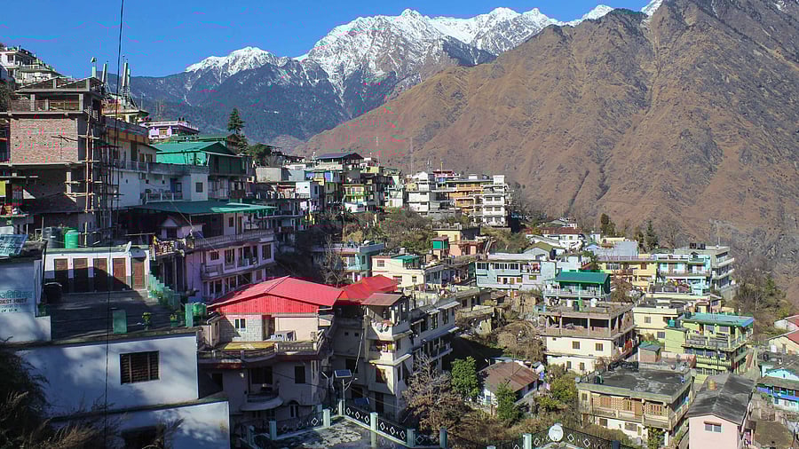 Joshimath. Credit: PTI Photo