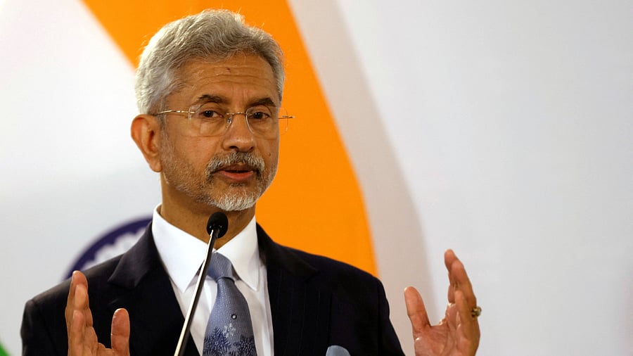 External Affairs Minister S Jaishankar. Credit: Reuters Photo