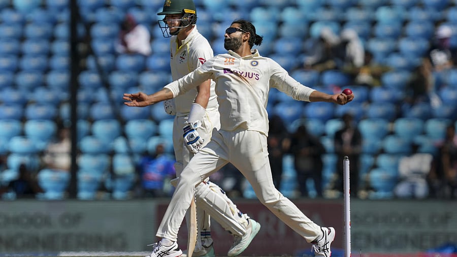 Indian bowler Ravindra Jadeja. Credit: PTI Photo
