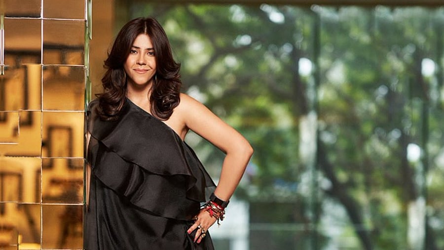Bollywood producer Ektaa R Kapoor. Credit: Twitter/@ektaravikapoor