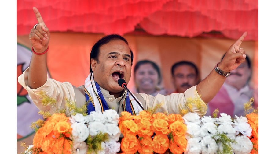 Assam Chief Minister Himanta Biswa Sarma. Credit: PTI Photo