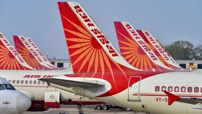 Air India planes. Credit: PTI Photo