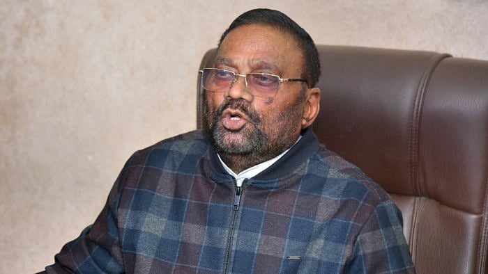 Samajwadi Party leader Swami Prasad Maurya. Credit: IANS Photo