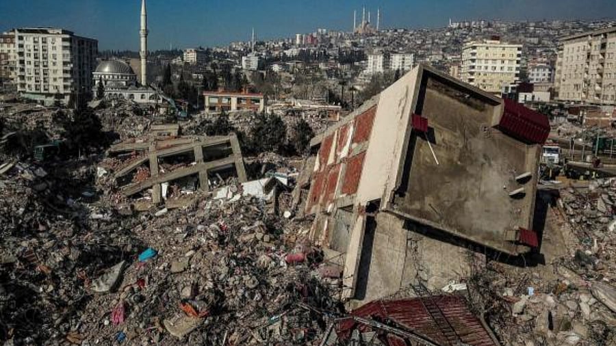 Aftermath of the earthquake in Turkey. Credit: AFP Photo