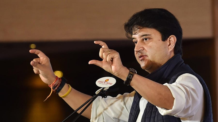 Union Civil Aviation Minister Jyotiraditya Scindia. Credit: PTI File Photo