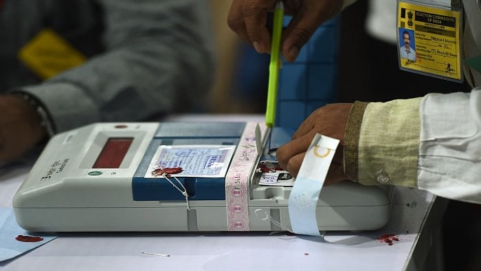 Electronic voting machine. Credit: AFP Photo
