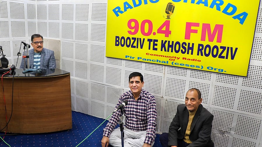 Community radio of Kashmiri Pandits. Credit: PTI Photo