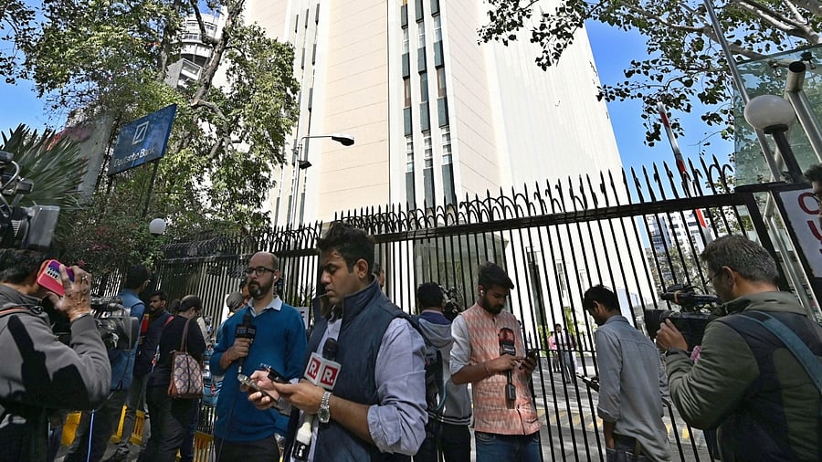 The survey was launched on February 14 at BBC offices in Delhi and Mumbai and it ended after about 60 hours on Thursday night. Credit: IANS Photo